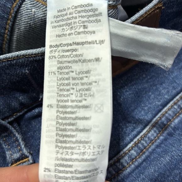 UpWest High Rise,Boot Cut, 5 pocket,belt loop,zip fly,elastic back waist stretch - Picture 8 of 11